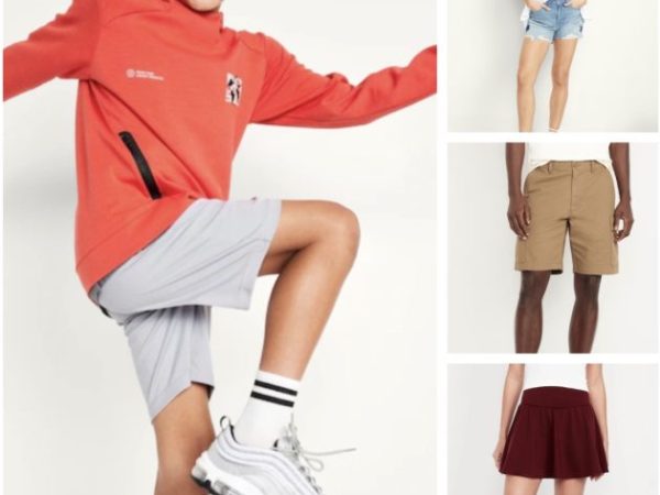 Old Navy Shorts for the Family Sale: Women’s High-Waisted OG Jean Cut-Off Shorts just $12, plus more!